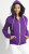 SOL’S - Hooded Zipped Jacket Silver (Purple)