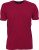 Tee Jays - Mens Interlock Bodyfit T-Shirt (Deep Red)