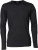 Tee Jays - Mens Longsleeve Interlock T-Shirt (Black)