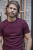 Tee Jays - Mens Interlock Bodyfit T-Shirt (Wine)