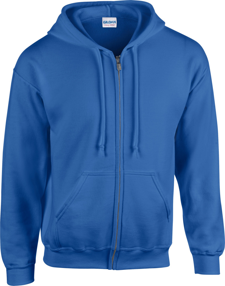 Heavy Blend™ Full Zip Hooded Sweatshirt (Royal) besticken und bedrucken  lassen - Gildan - Sweatshirts - StickX Textilveredelung